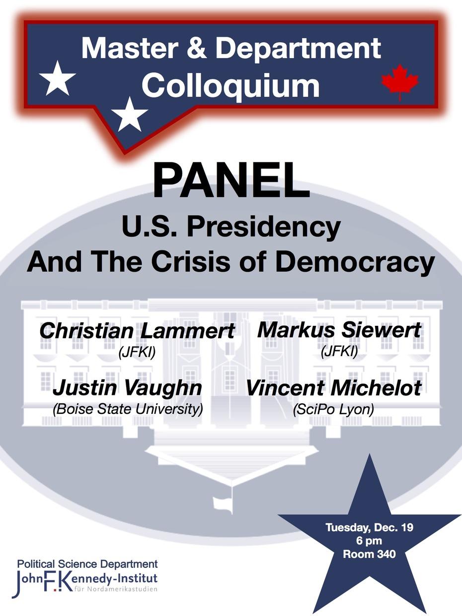 Panel_Presidency&Crisis of Democracy
