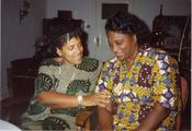 With Gloria Joseph, 1989 / Freie Universität Berlin, University Archive, NL Lorde, Sig. 120