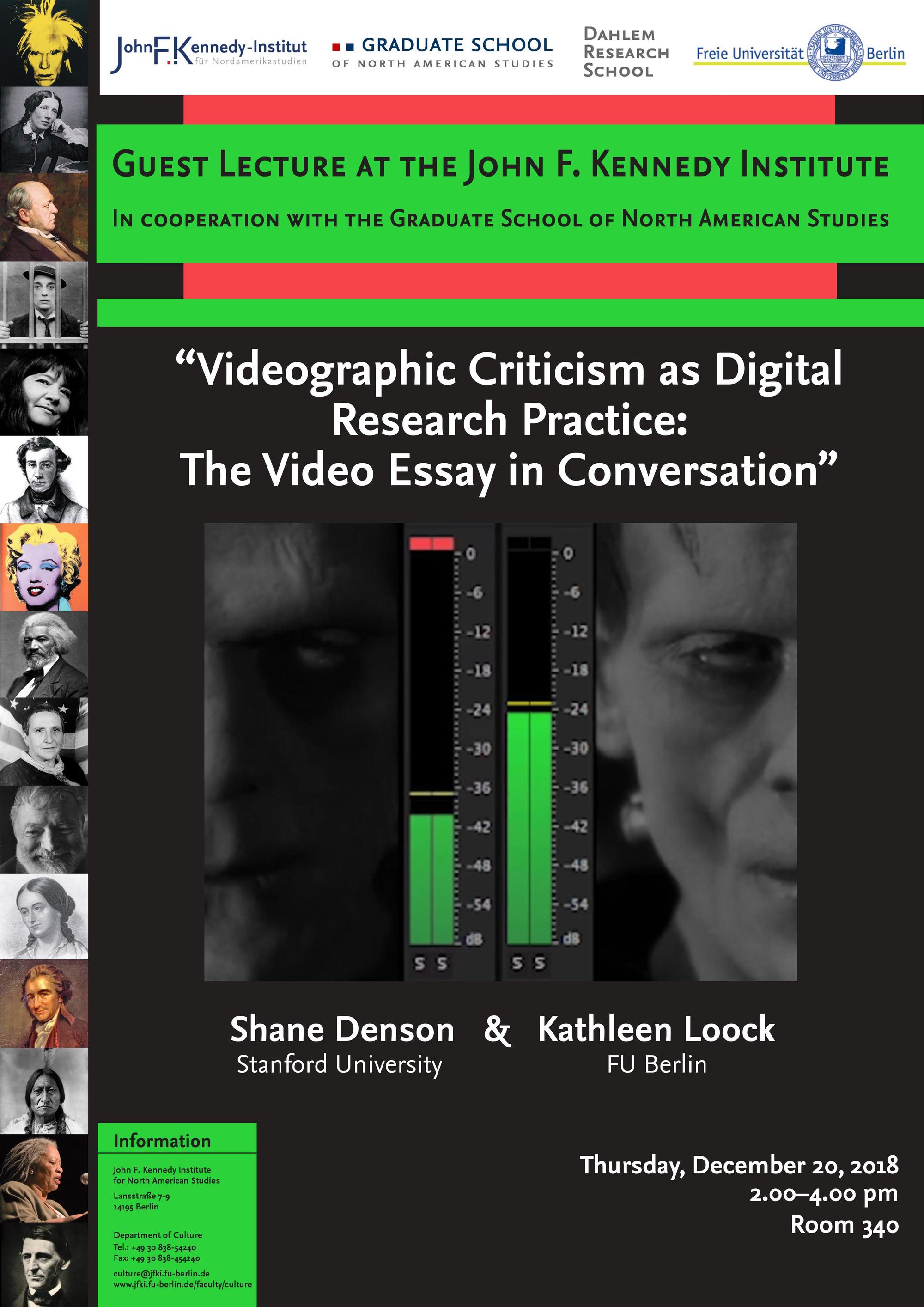 Denson Loock Videographic Essay