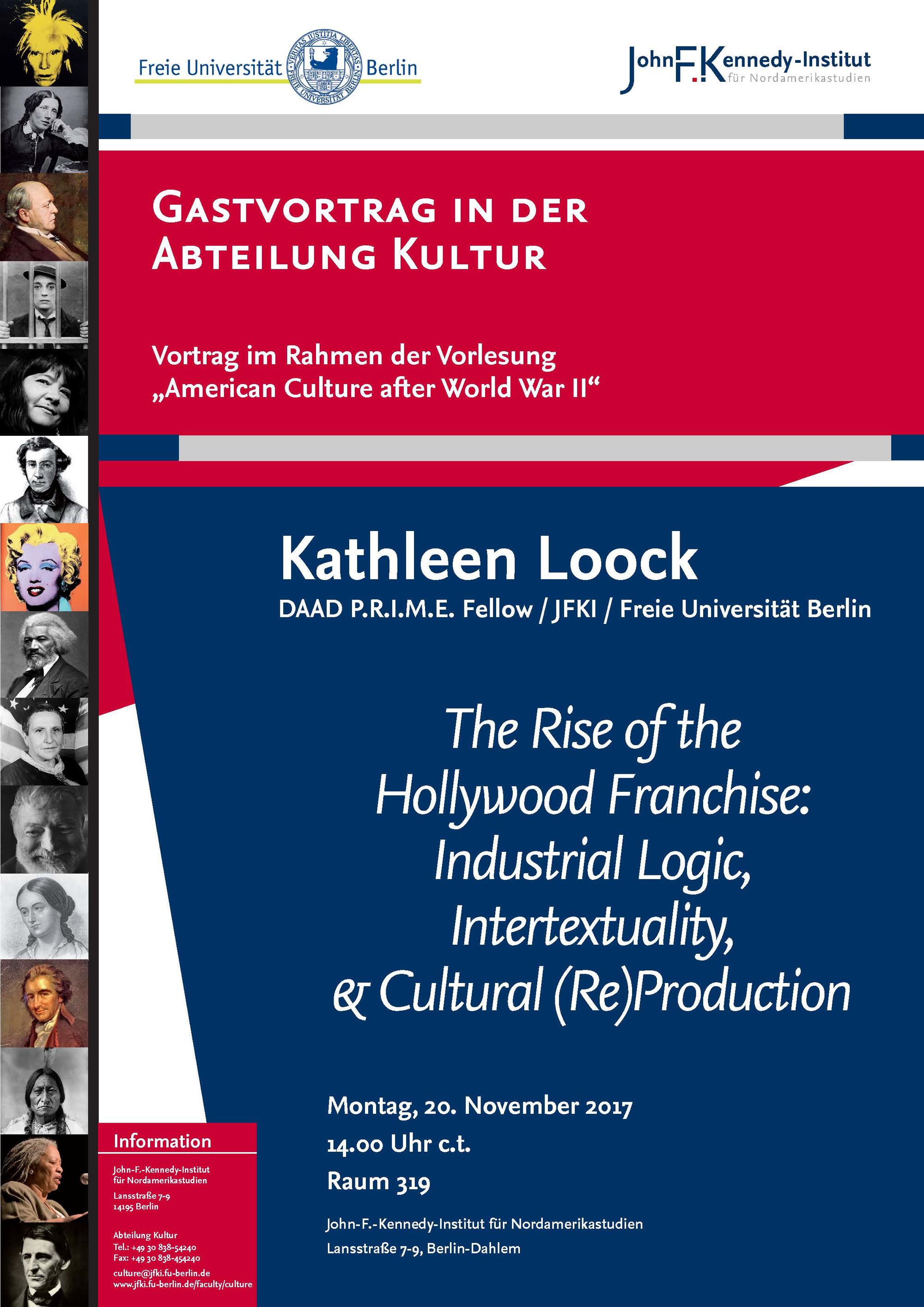 Gastvortrag Kathleen Loock