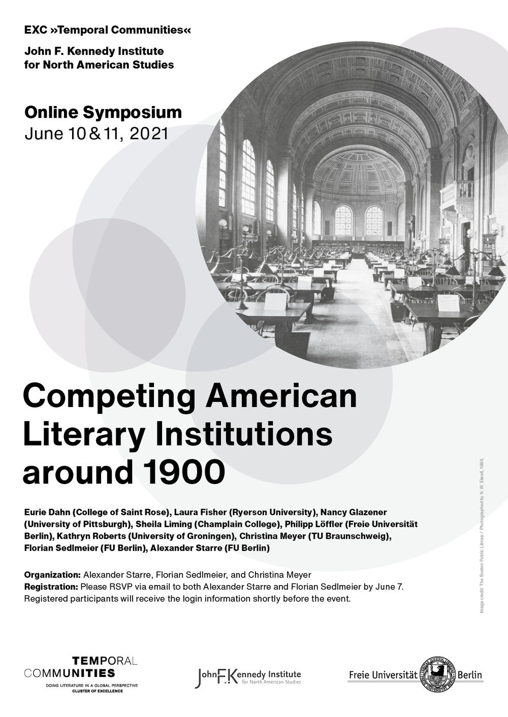 Literary Institutions Symposium