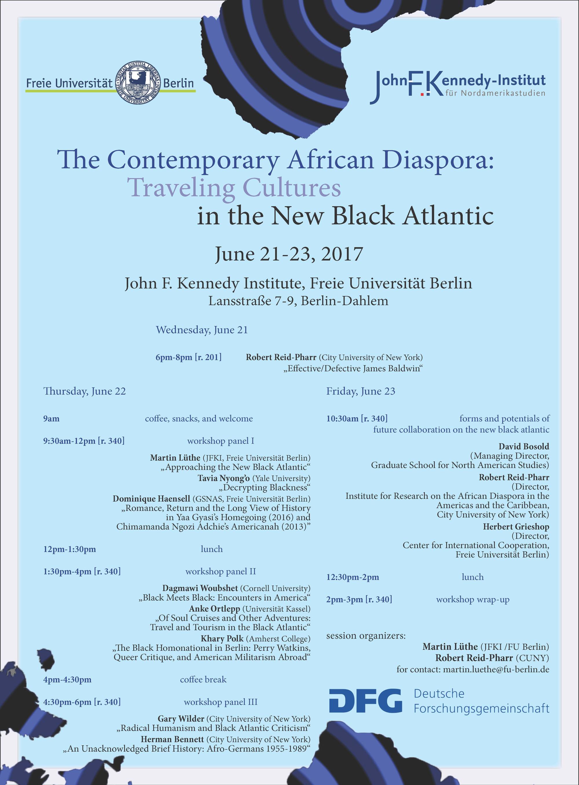 Program Workshop "The Contemporary African Diaspora"