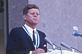 John F. Kennedy an der Freien Universität Berlin