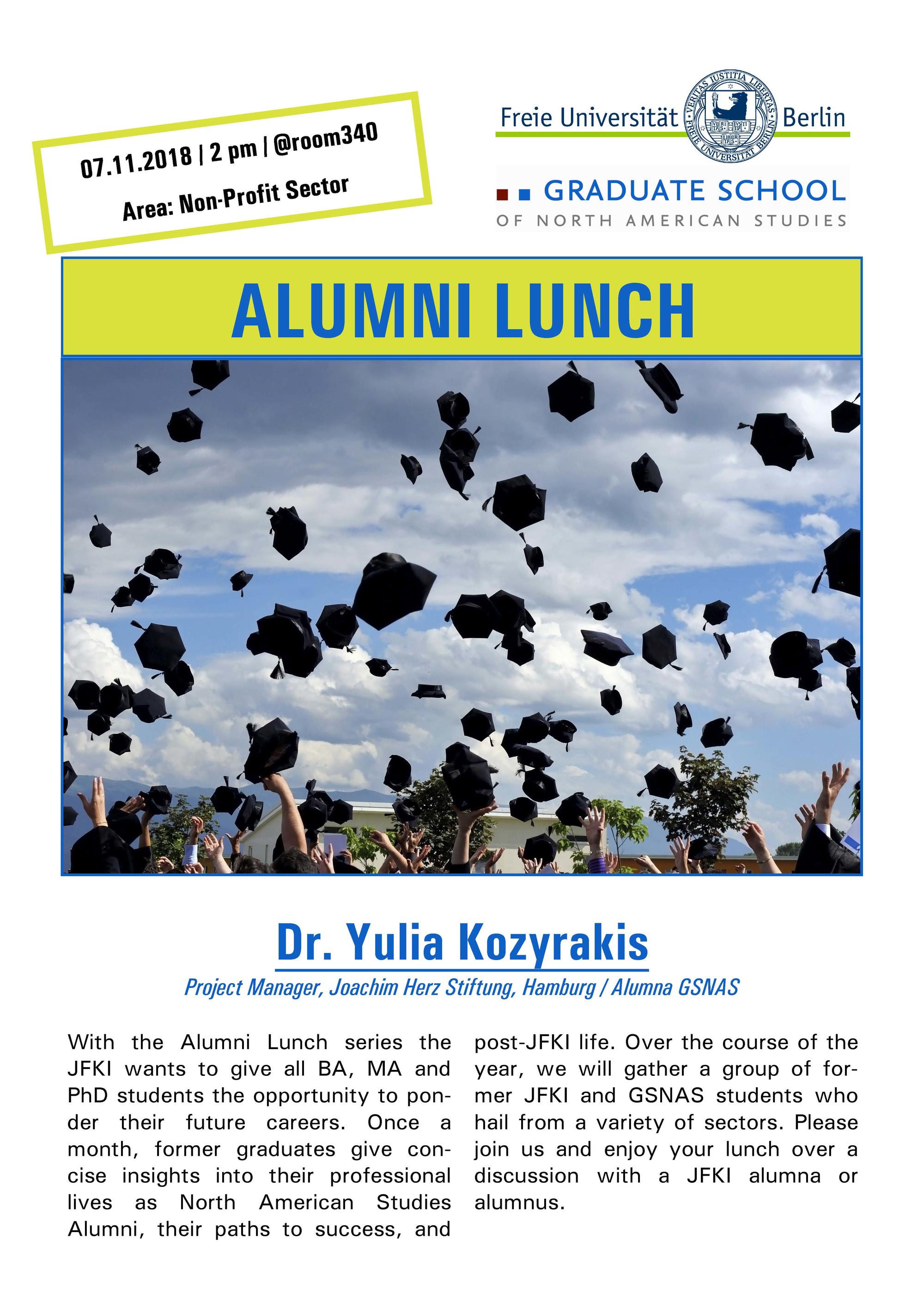 Alumni Lunch #1